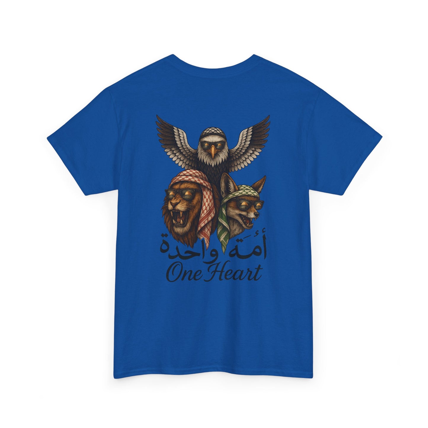 T-Shirt Signature unisex One Heart – Oummah Unie & Héritage Maghrébin – Qualité Allemande Premium 🇩🇪
