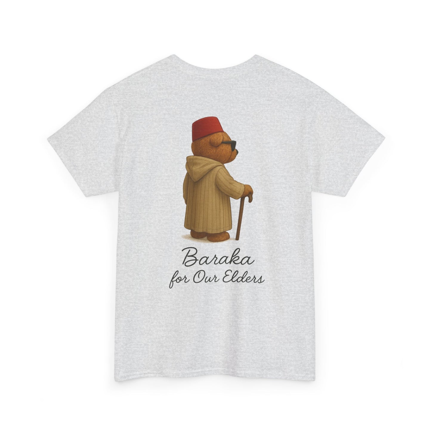 T-Shirt Signature unisex Baraka for Our Elders – Héritage & Respect – Qualité Allemande Premium 🇩🇪