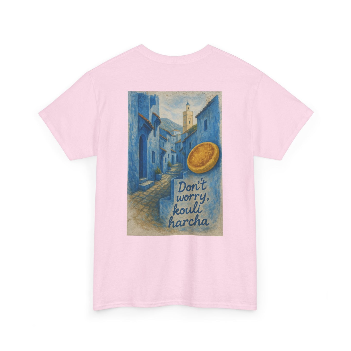 T-shirt Unisexe “Don’t Worry, Kouli Harcha” – Tee Humoristique, Streetwear Original, Style Casual & Confortable qualité allemande 🇩🇪