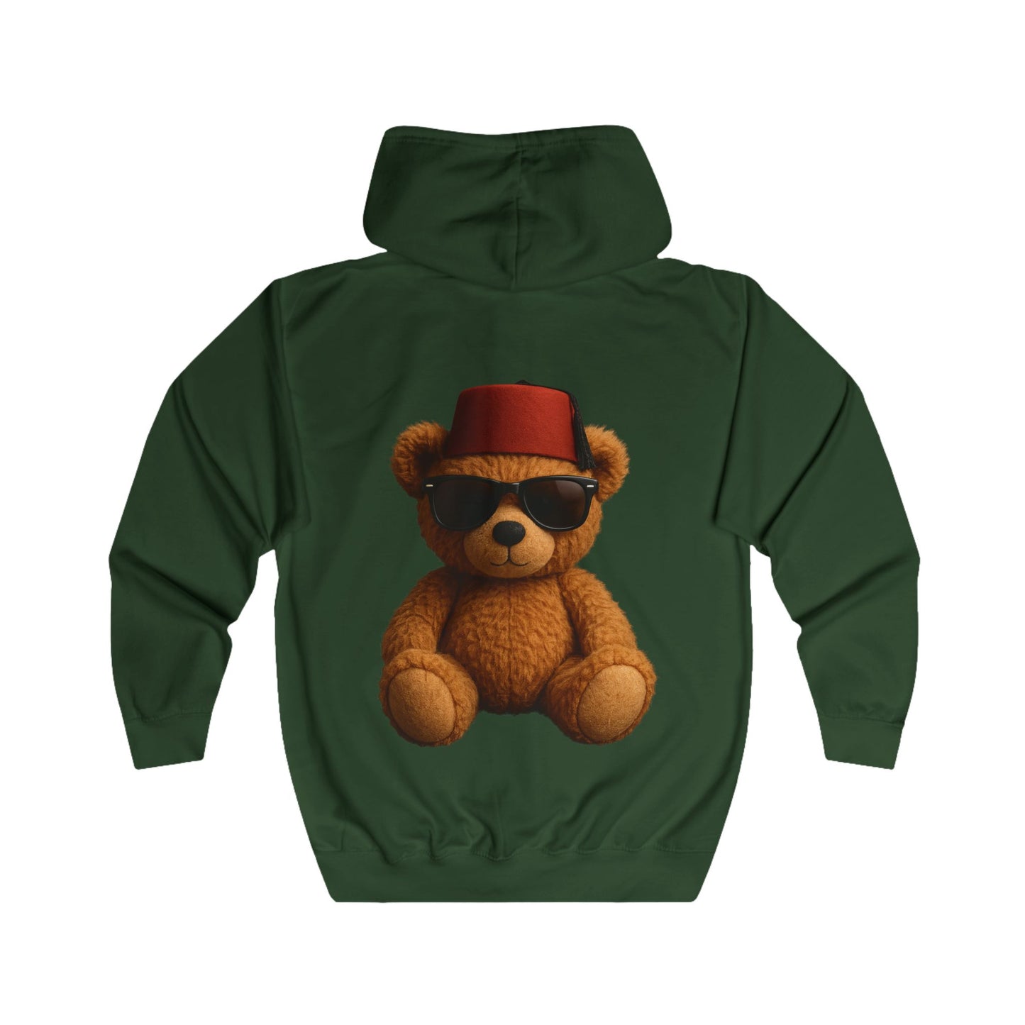Teddy Tarbouche – Hoodie Zippé Unisexe 🇩🇪 Qualité Premium