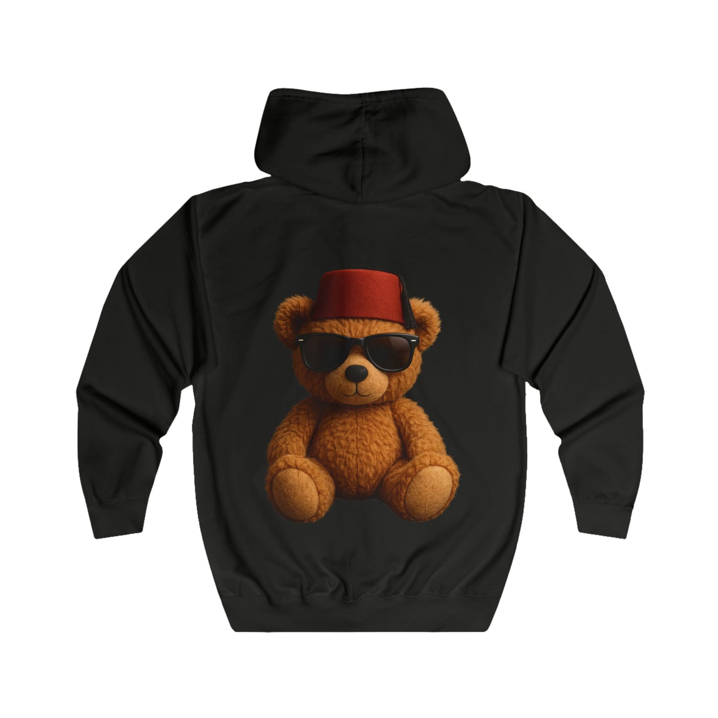 Teddy Tarbouche – Hoodie Zippé Unisexe 🇩🇪 Qualité Premium