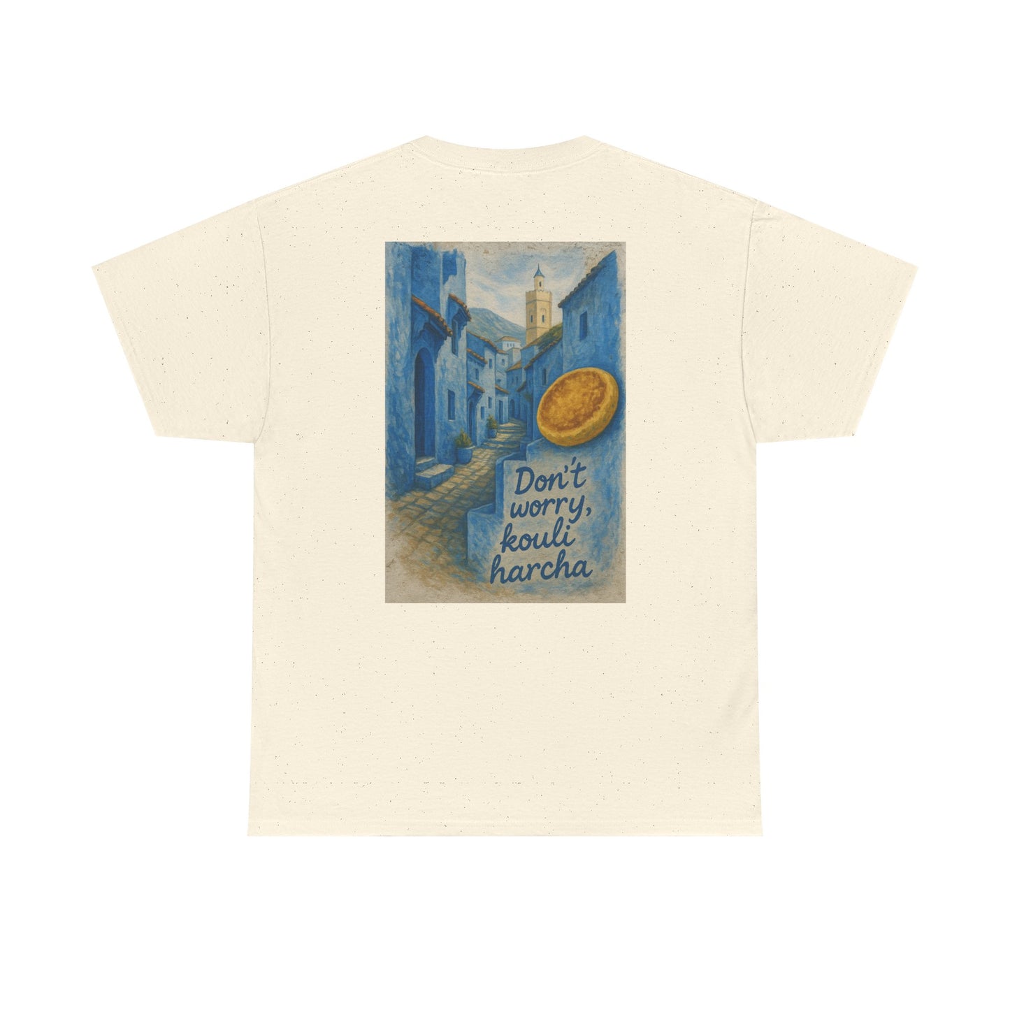 T-shirt Unisexe “Don’t Worry, Kouli Harcha” – Tee Humoristique, Streetwear Original, Style Casual & Confortable qualité allemande 🇩🇪