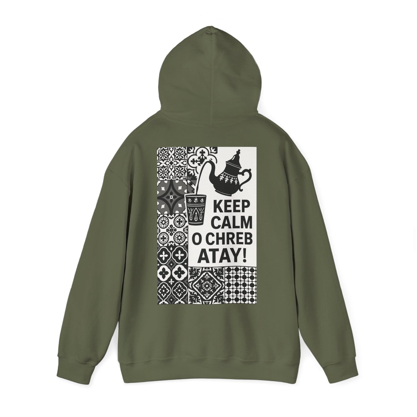 Keep Calm o Chreb Atay – Hoodie Unisexe 🇩🇪 Qualité Allemande Premium
