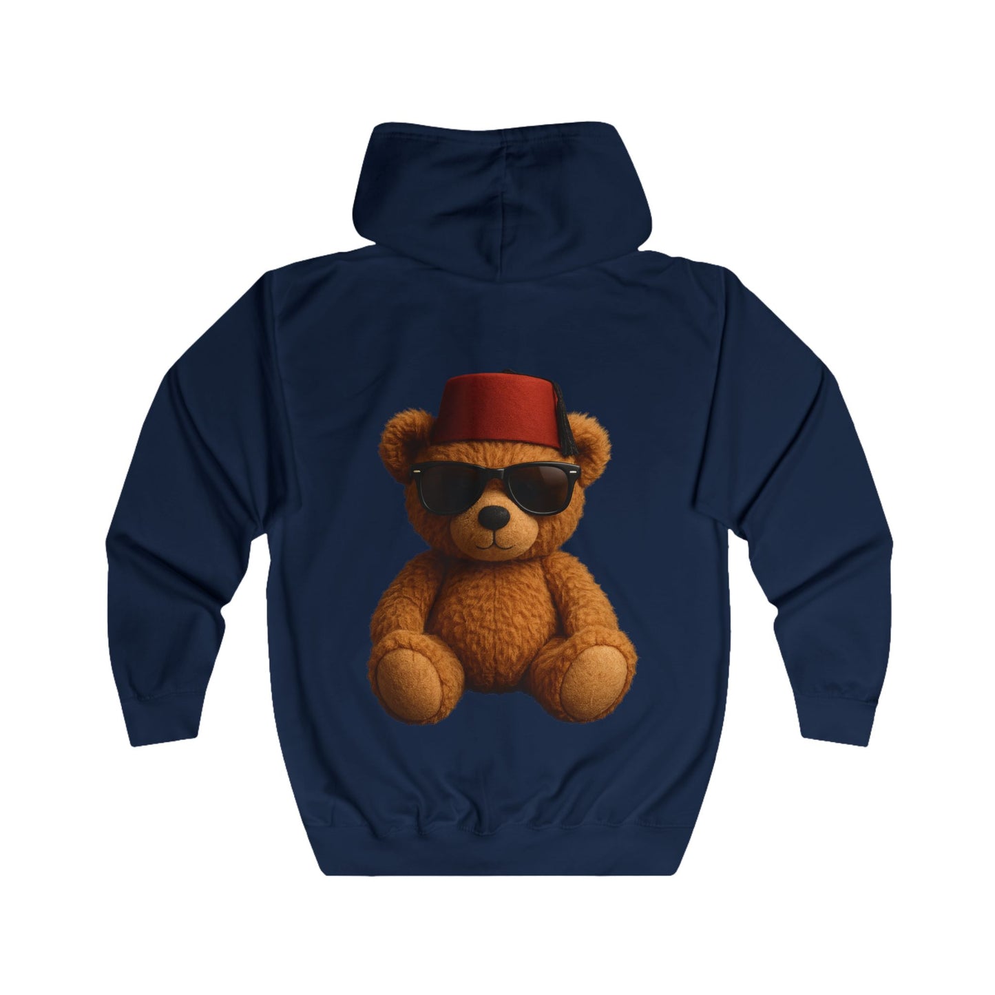 Teddy Tarbouche – Hoodie Zippé Unisexe 🇩🇪 Qualité Premium