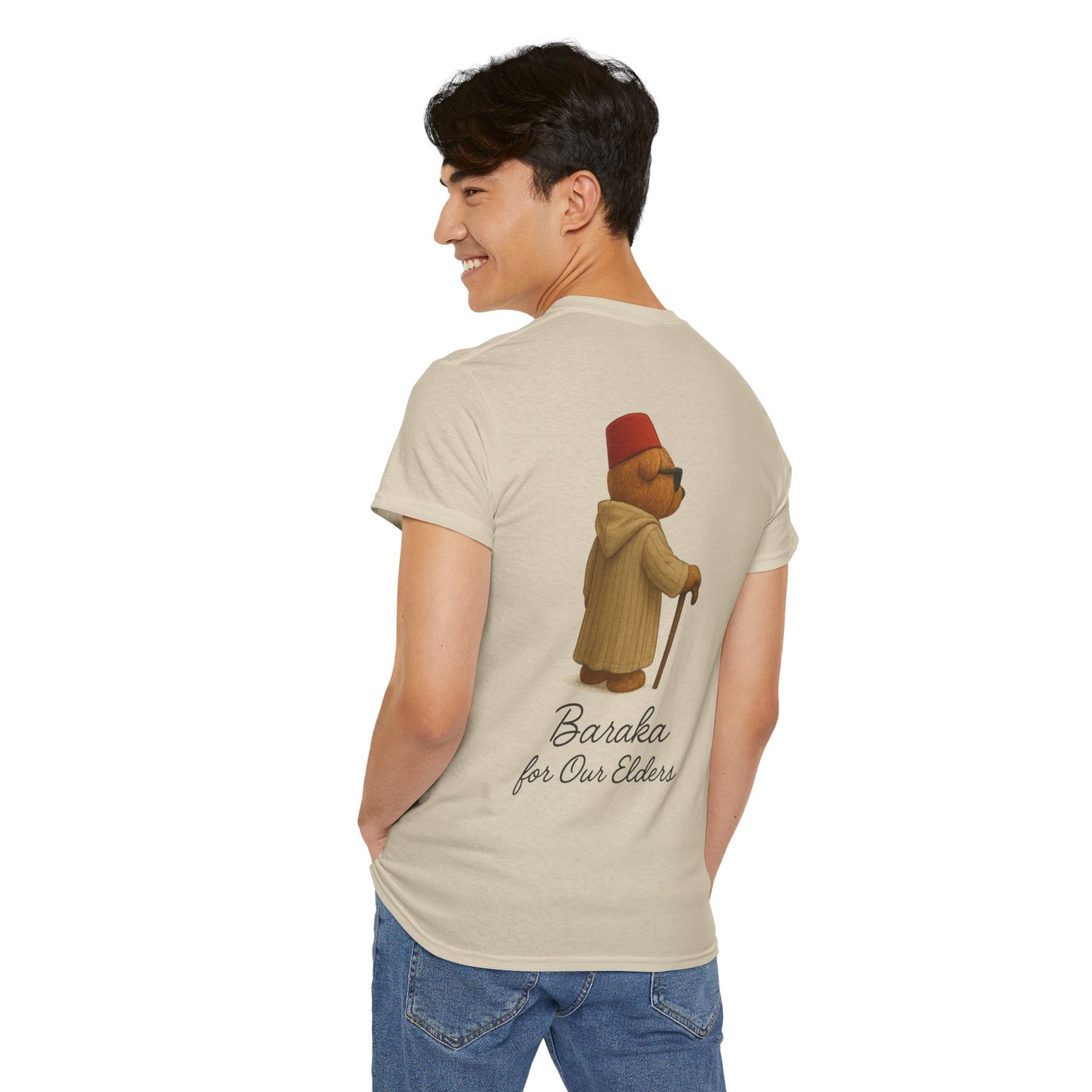 T-Shirt Signature unisex Baraka for Our Elders – Héritage & Respect – Qualité Allemande Premium 🇩🇪