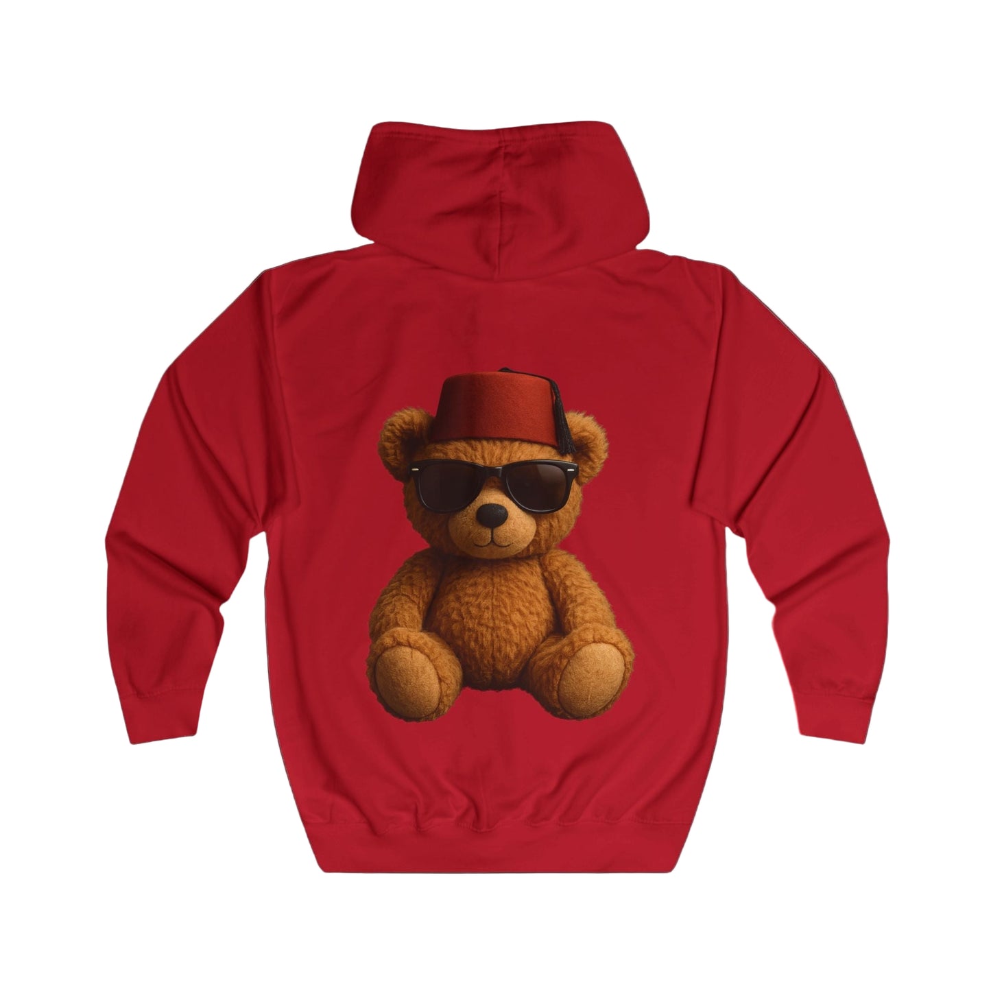 Teddy Tarbouche – Hoodie Zippé Unisexe 🇩🇪 Qualité Premium