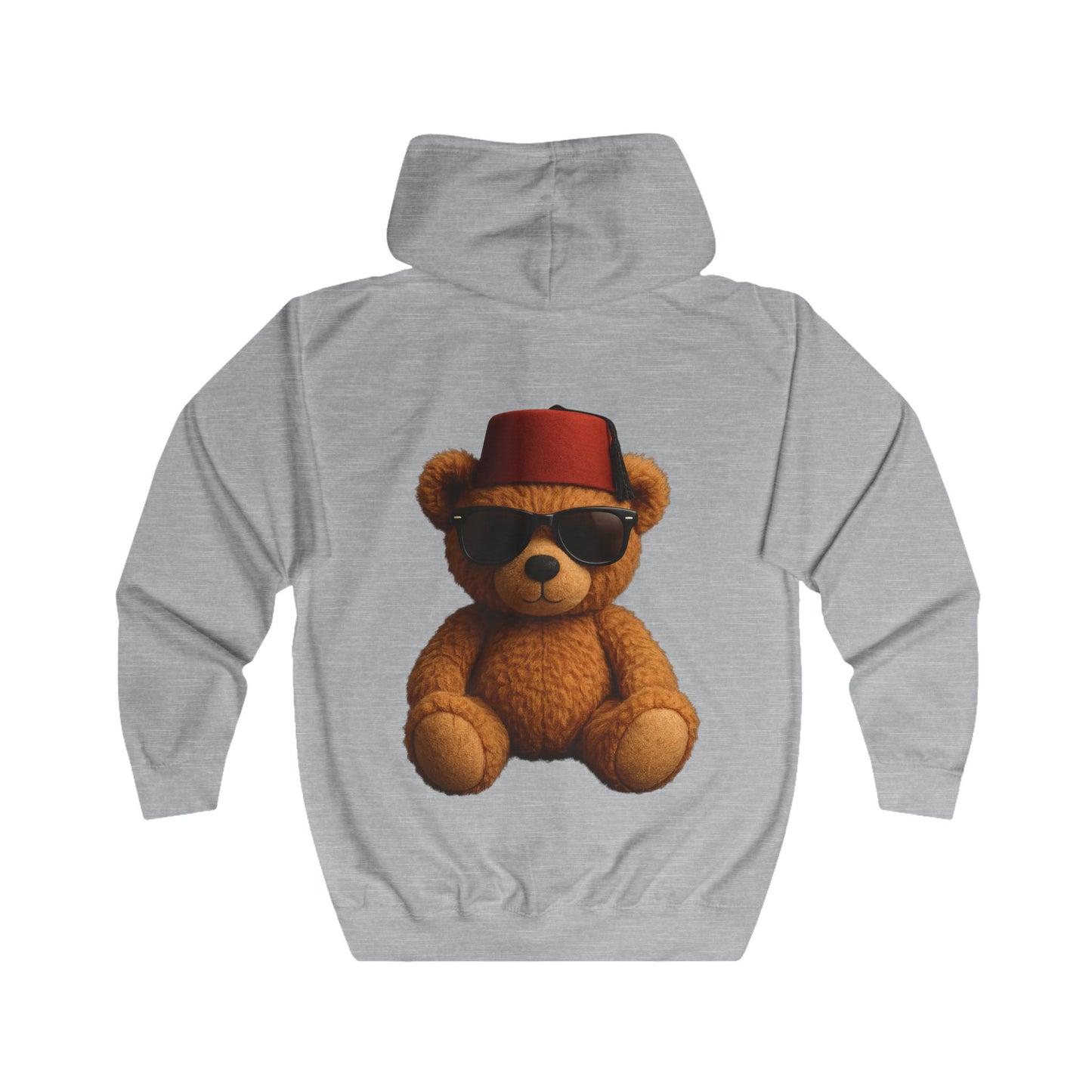Teddy Tarbouche – Hoodie Zippé Unisexe 🇩🇪 Qualité Premium