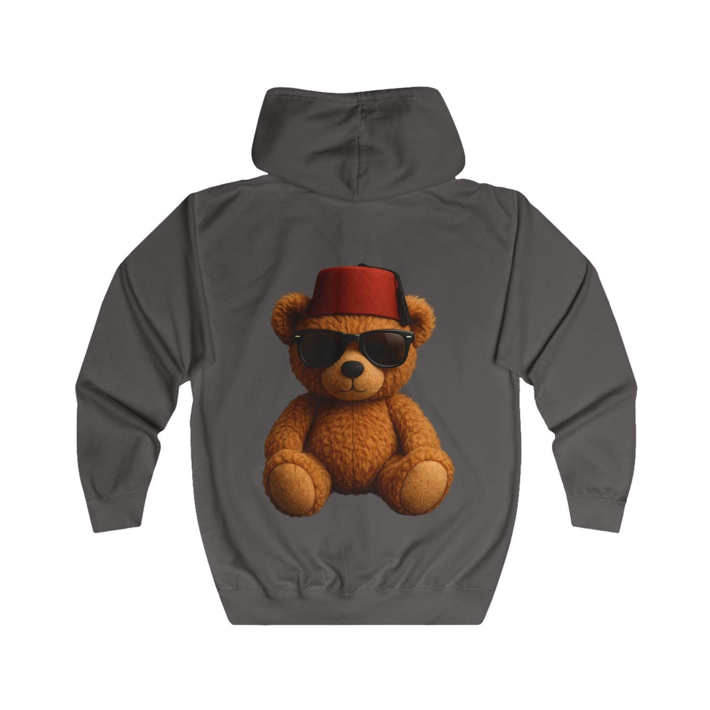 Teddy Tarbouche – Hoodie Zippé Unisexe 🇩🇪 Qualité Premium