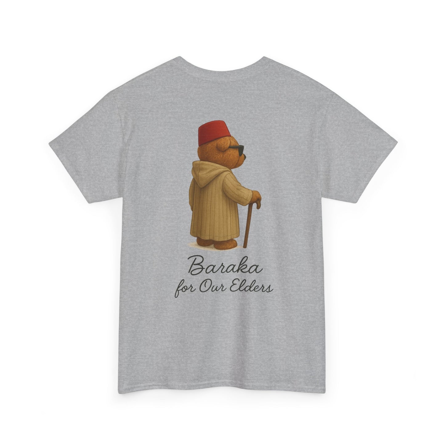 T-Shirt Signature unisex Baraka for Our Elders – Héritage & Respect – Qualité Allemande Premium 🇩🇪