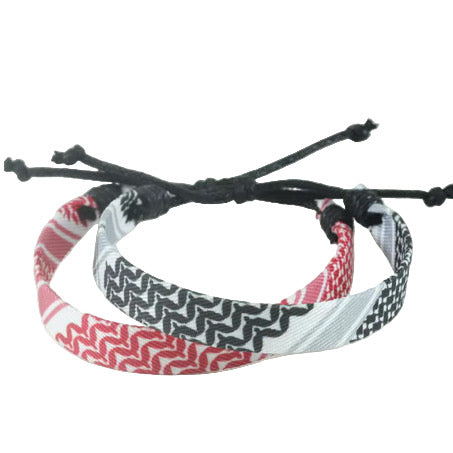 🖤🤍❤️💚 4 ou 8 Bracelets Keffieh Unisexe 🇵🇸 | Maison Elwène