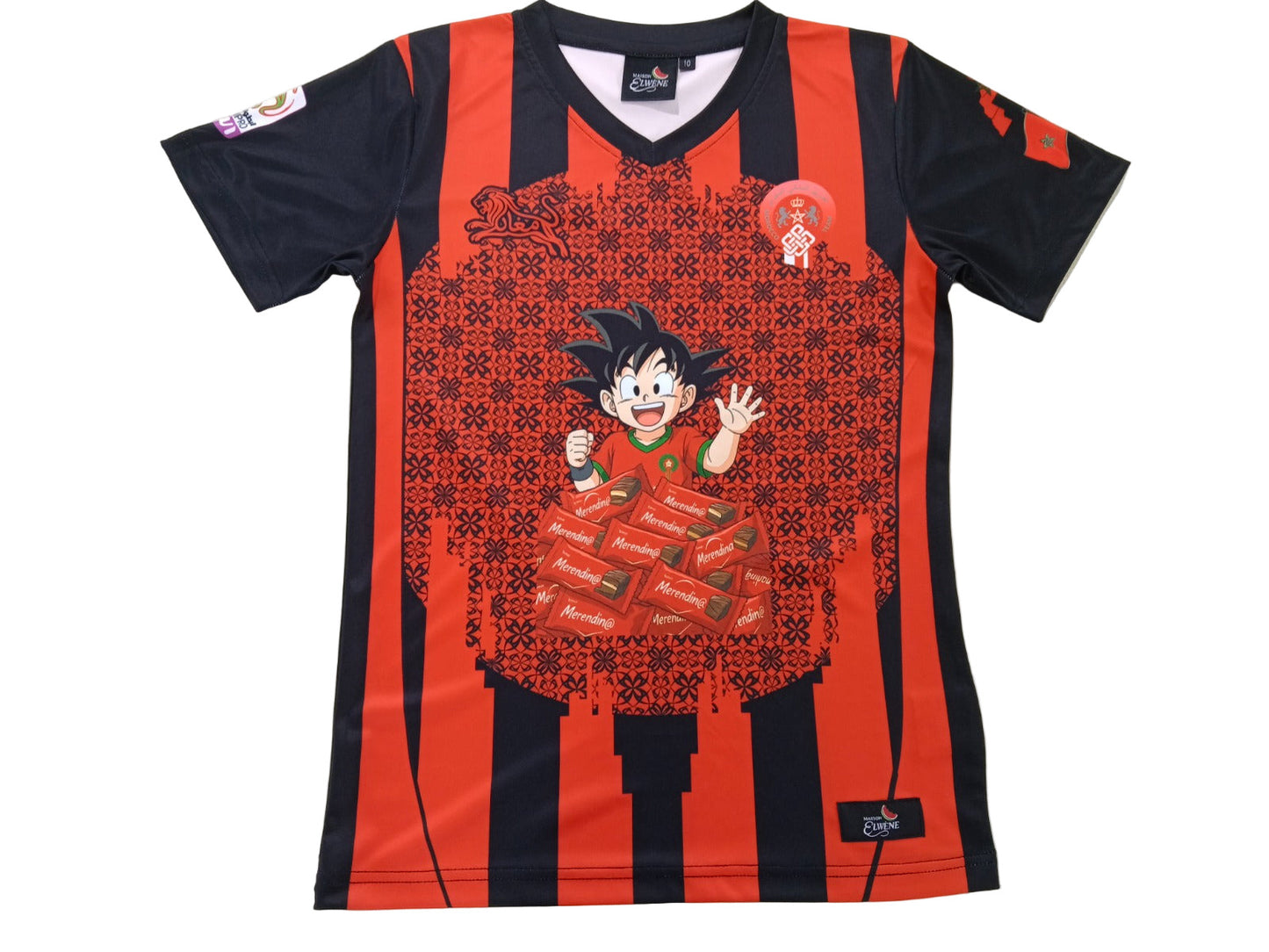 🖤❤️ Maillot Foot Unisexe “Douceur D'Antan” – Édition Signature – Maison Elwène