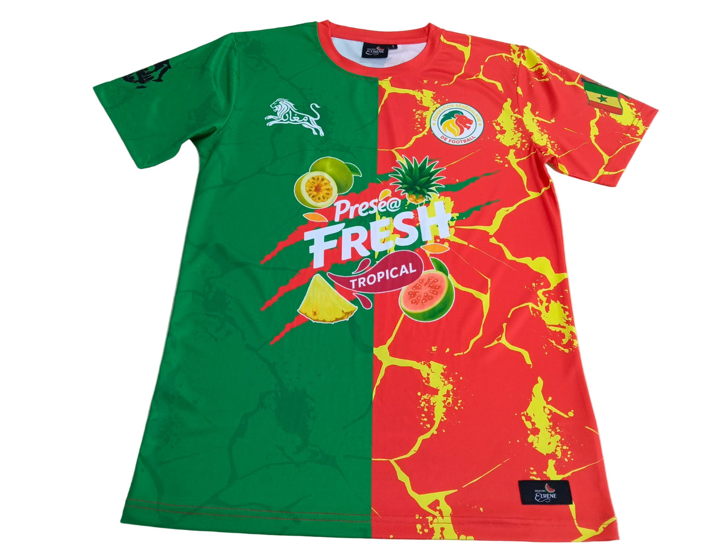 ❤️💛💚 Maillot “Renaissance d’Afrique” | Édition Signature Maison Elwène