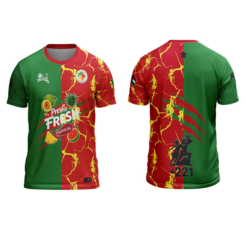 ❤️💛💚 Maillot “Renaissance d’Afrique” | Édition Signature Maison Elwène