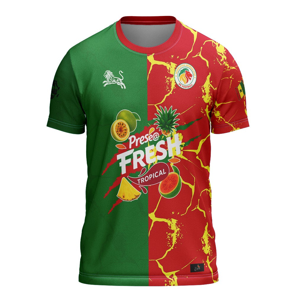 ❤️💛💚 Maillot “Renaissance d’Afrique” | Édition Signature Maison Elwène