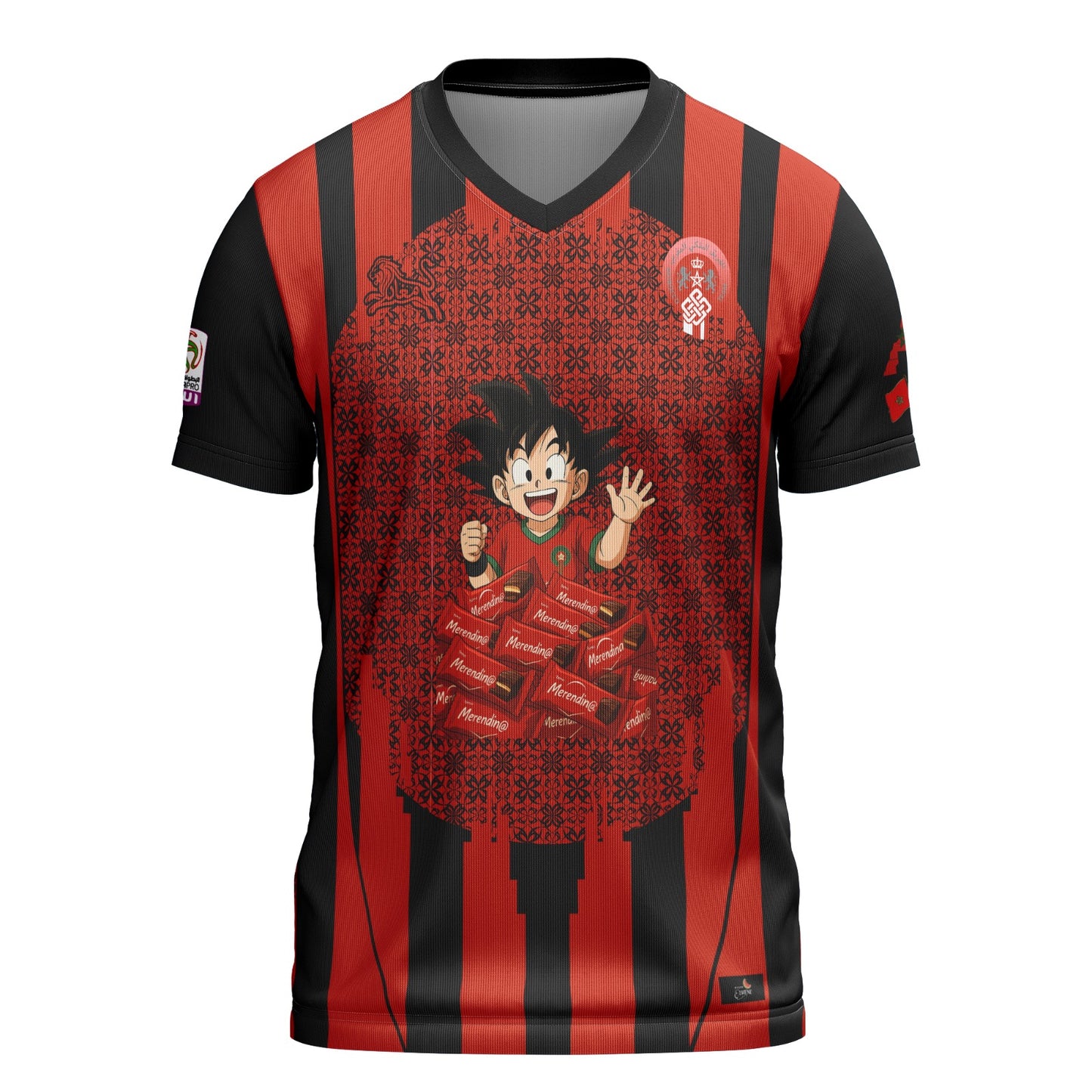 🖤❤️ Maillot Foot Unisexe “Douceur D'Antan” – Édition Signature – Maison Elwène